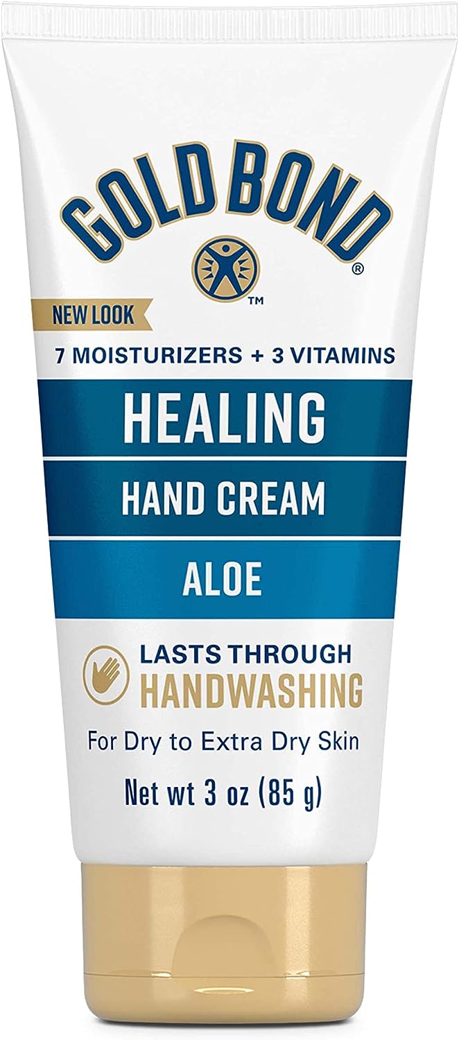 Gold Bond Healing Hand Cream, 3 oz., With Aloe, Moisture That Lasts Through Handwashing - 24hrsmart
